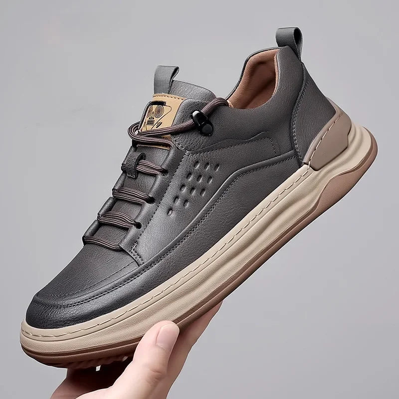 Leif – Ortopediska lädersneakers