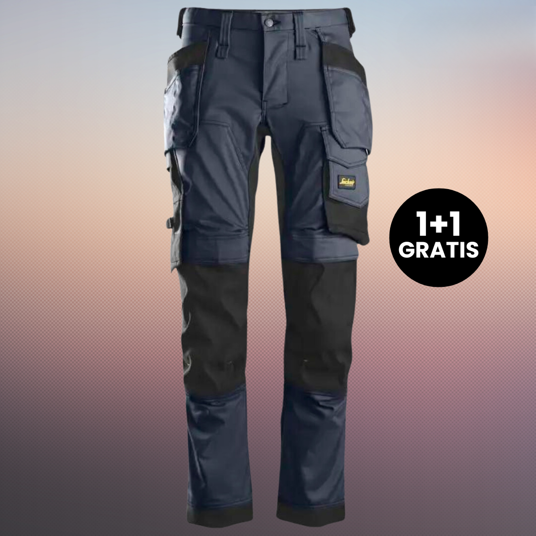 William | Casual Slimfit Cargo Byxa (1+1 GRATIS)